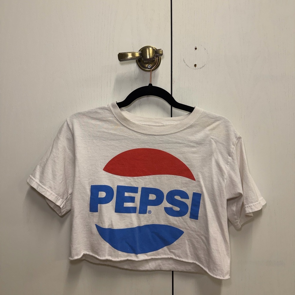 Pepsi White Cotton Tee